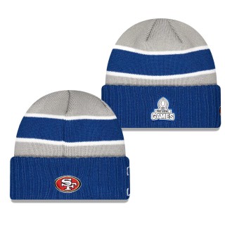 San Francisco 49ers Gray 2024 NFL Pro Bowl Cuffed Knit Hat