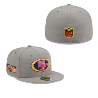 San Francisco 49ers Gray Color Pack 59FIFTY Fitted Hat