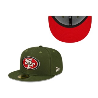 San Francisco 49ers Olive Pack 59FIFTY Fitted Hat