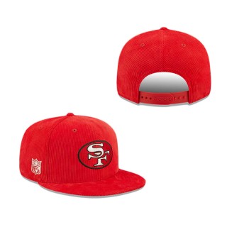 San Francisco 49ers Retro Corduroy 9FIFTY Snapback Hat