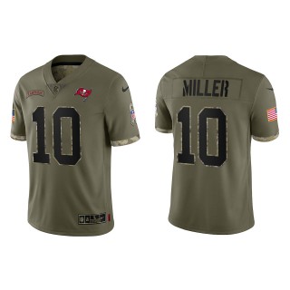 Scotty Miller Tampa Bay Buccaneers Olive 2022 Salute To Service Limited Jersey