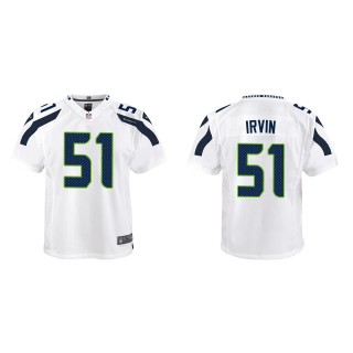 Youth Seattle Seahawks Bruce Irvin White Game Jersey
