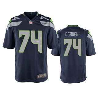 Seattle Seahawks Cedric Ogbuehi College Navy Game Jersey