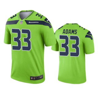 Seattle Seahawks Jamal Adams Neon Green Legend Jersey