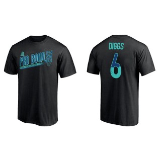 Quandre Diggs Black 2022 NFC Pro Bowl T-Shirt