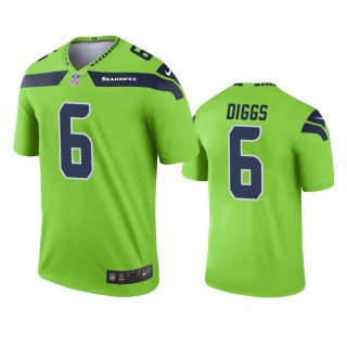 Seattle Seahawks Quandre Diggs Neon Green Legend Jersey