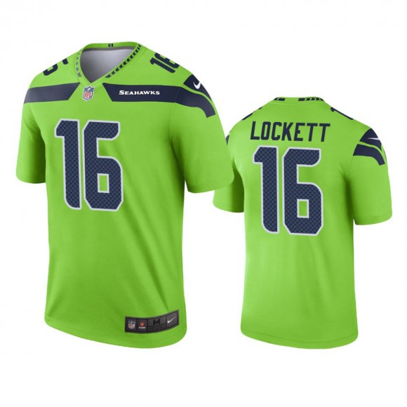 Seattle Seahawks Tyler Lockett Neon Green Legend Jersey