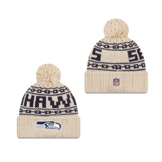 Seattle Seahawks Cold Weather Women's Pom Knit Hat