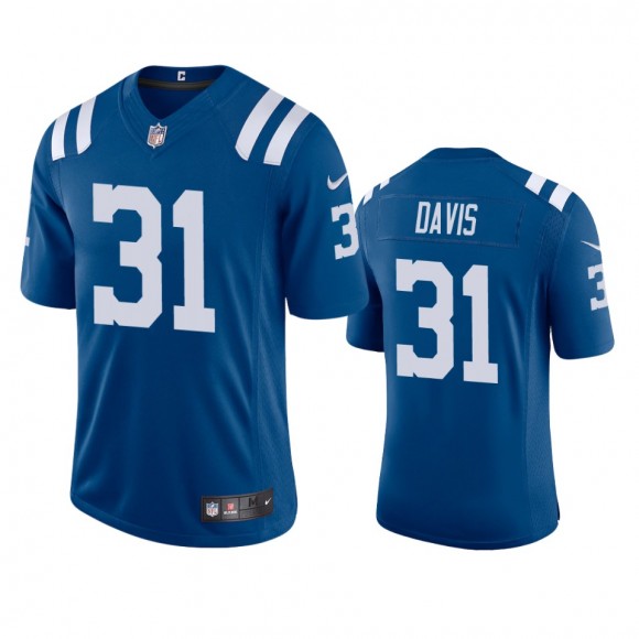 Shawn Davis Indianapolis Colts Royal Vapor Limited Jersey
