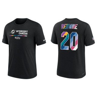 Sheldrick Redwine Miami Dolphins Black 2022 NFL Crucial Catch Performance T-Shirt