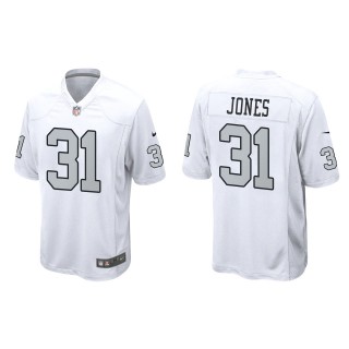 Men's Las Vegas Raiders Sidney Jones White Alternate Game Jersey