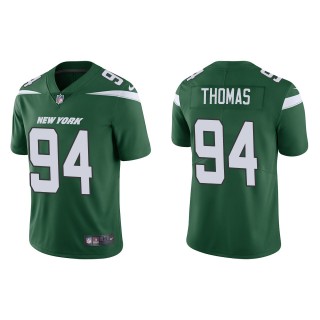 Men's New York Jets Solomon Thomas Green Vapor Limited Jersey