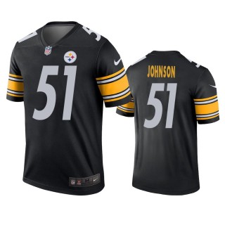 Pittsburgh Steelers Buddy Johnson Black Legend Jersey