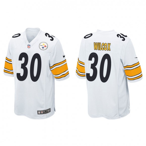 Chris Wilcox Steelers White Game Jersey