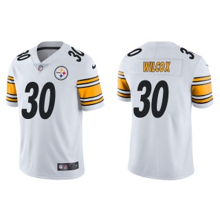 Chris Wilcox Steelers White Vapor Limited Jersey