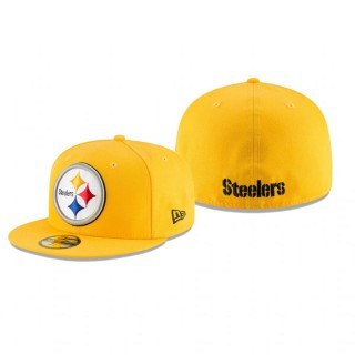 Pittsburgh Steelers Gold Omaha 59FIFTY Hat