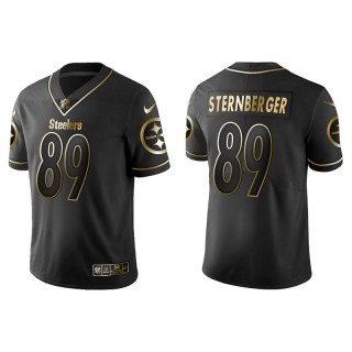 Men's Pittsburgh Steelers Jace Sternberger Black Golden Edition Jersey
