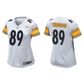 Women's Pittsburgh Steelers Jace Sternberger White Game Jersey