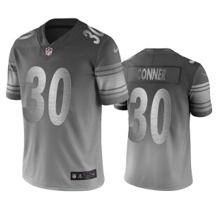 Pittsburgh Steelers James Conner Silver Gray Vapor Limited City Edition Jersey