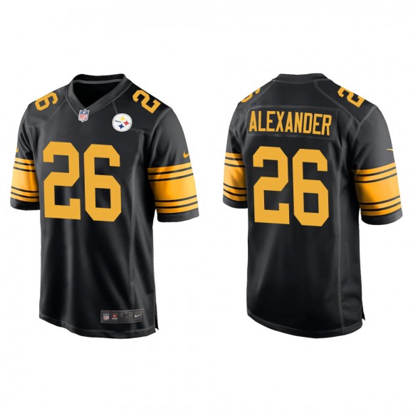 Kwon Alexander Steelers Black Alternate Game Jersey