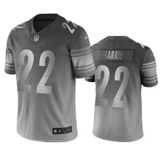 Pittsburgh Steelers Najee Harris Silver Gray City Edition Vapor Limited Jersey