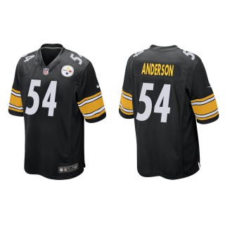 Men's Pittsburgh Steelers Ryan Anderson Black Game Jersey