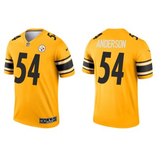 Men's Pittsburgh Steelers Ryan Anderson Gold Inverted Legend Jersey