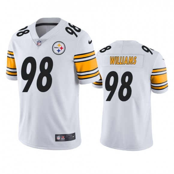 Vince Williams Pittsburgh Steelers White Vapor Limited Jersey
