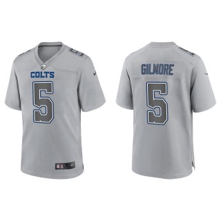 Stephon Gilmore Men's Indianapolis Colts Gray Atmosphere Fashion Game Jersey