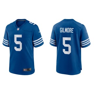 Men's Indianapolis Colts Stephon Gilmore Royal Alternate Game Jersey