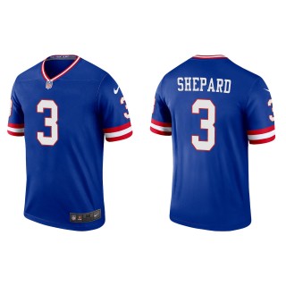 Sterling Shepard Men's New York Giants Royal Classic Player Legend Jersey