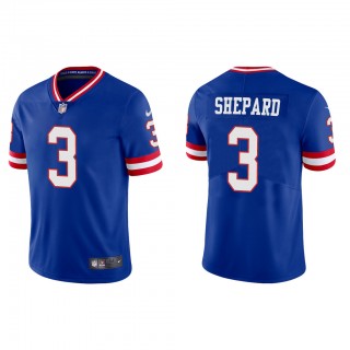 Sterling Shepard Men's New York Giants Royal Classic Vapor Limited Jersey