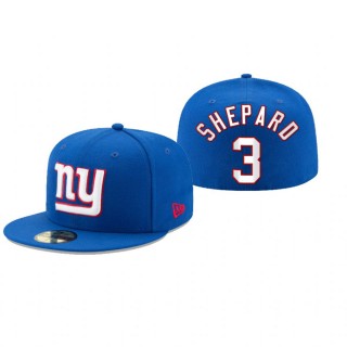 New York Giants Sterling Shepard Royal Omaha 59FIFTY Fitted Hat