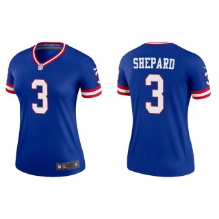 Sterling Shepard Women's New York Giants Royal Classic Legend Jersey