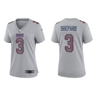 Sterling Shepard Women's New York Giants Gray Atmosphere Fashion Game Jersey