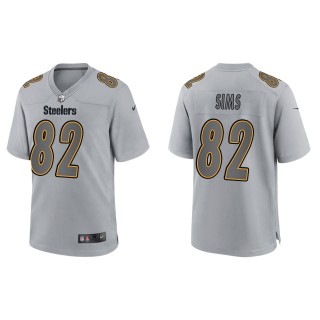 Steven Sims Pittsburgh Steelers Gray Atmosphere Fashion Game Jersey