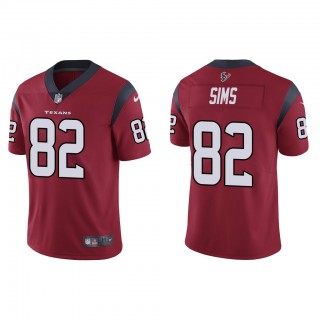 Steven Sims Red Vapor Limited Jersey