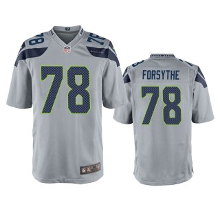 Seattle Seahawks Stone Forsythe Gray Game Jersey