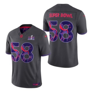 Super Bowl LVIII Anthracite Limited Jersey