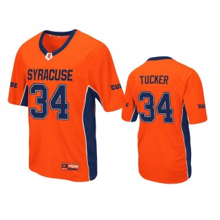 Syracuse Orange Sean Tucker Orange Max Power Jersey