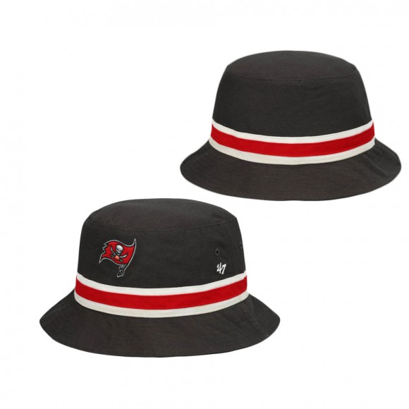 Men's Tampa Bay Buccaneers '47 Graphite Striped Bucket Hat