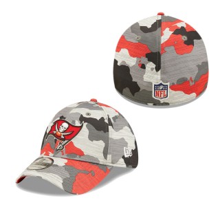 Men's Tampa Bay Buccaneers Camo 2022 NFL Training Camp Official 39THIRTY Flex Hat