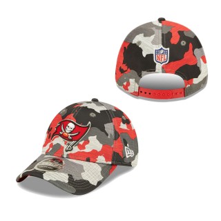 Men's Tampa Bay Buccaneers Camo 2022 NFL Training Camp Official 9FORTY Adjustable Hat