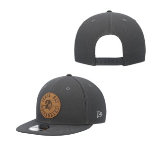 Men's Tampa Bay Buccaneers New Era Charcoal Camden 9FIFTY Snapback Hat