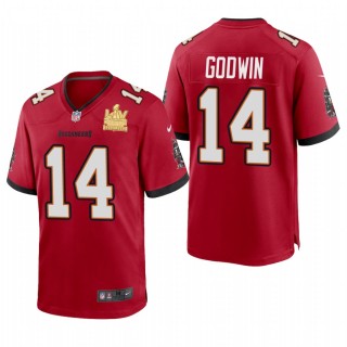 Chris Godwin Super Bowl LV Champions Jersey Buccaneers Red Game