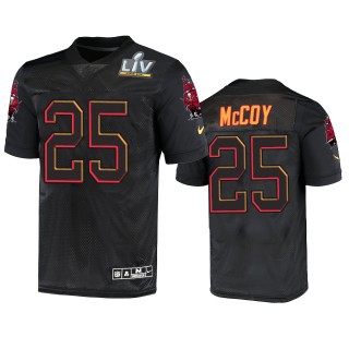 Men's Super Bowl 55 LeSean McCoy Black Jersey