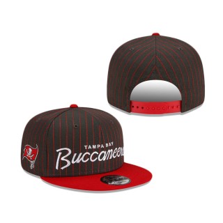 Tampa Bay Buccaneers Pinstripe 9FIFTY Snapback Hat
