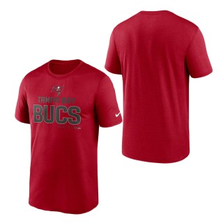 Tampa Bay Buccaneers Red Legend Community T-Shirt