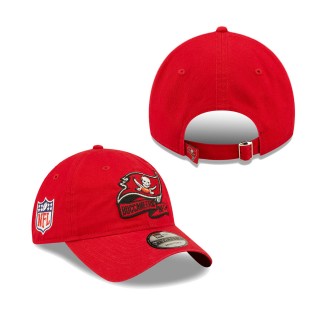 Men's Tampa Bay Buccaneers Red OTC 2022 Sideline 9TWENTY Adjustable Hat
