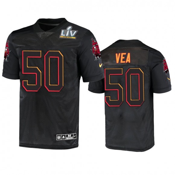 Men's Super Bowl 55 Vita Vea Black Jersey